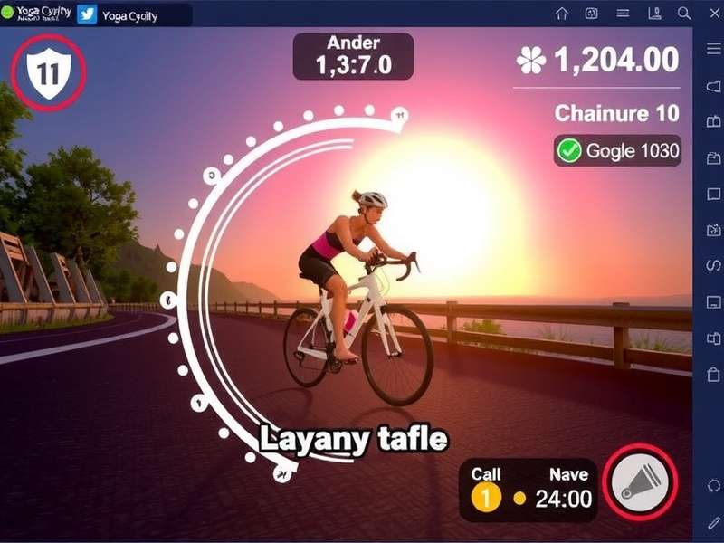 Yoga Cycling Master Gameplay